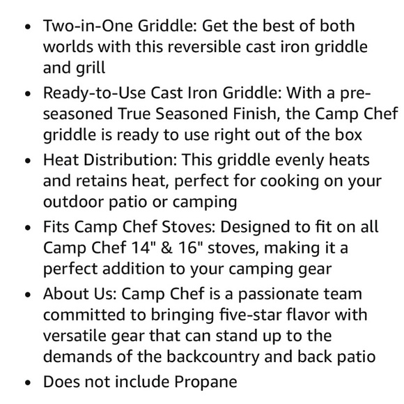 Heavy Duty Double Sided Griddle Grill w/Carry Bag - Picture 11 of 12